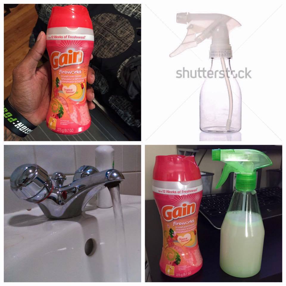 Homemade febreze