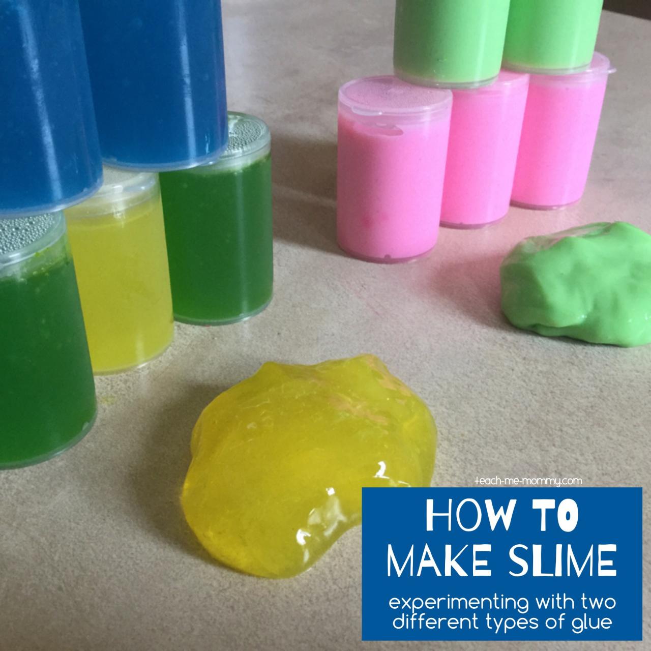 Make your own slime