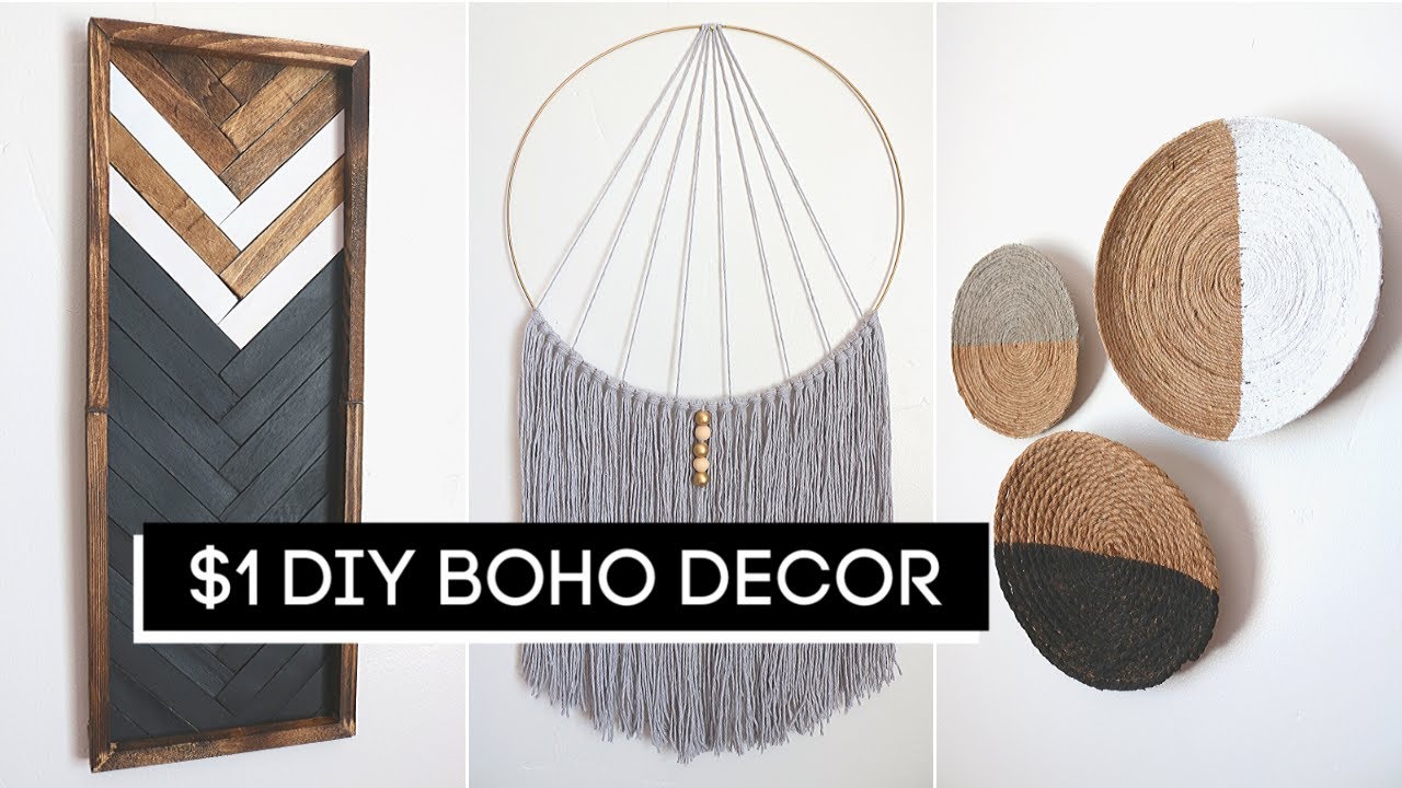 Diy boho decor